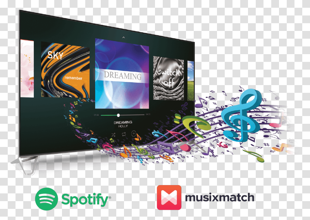 Spotify Sharp Android Tv, Screen, Electronics, Monitor, Person Transparent Png