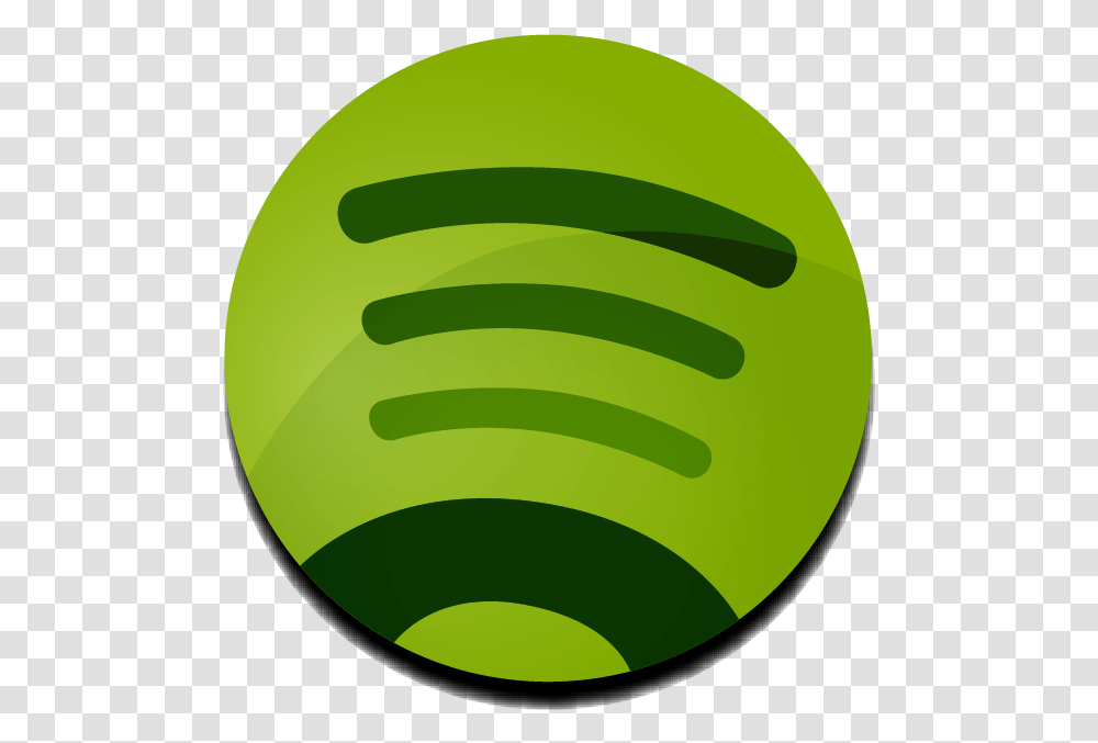 Spotify Spotify Icon, Tennis Ball, Green, Plant, Logo Transparent Png