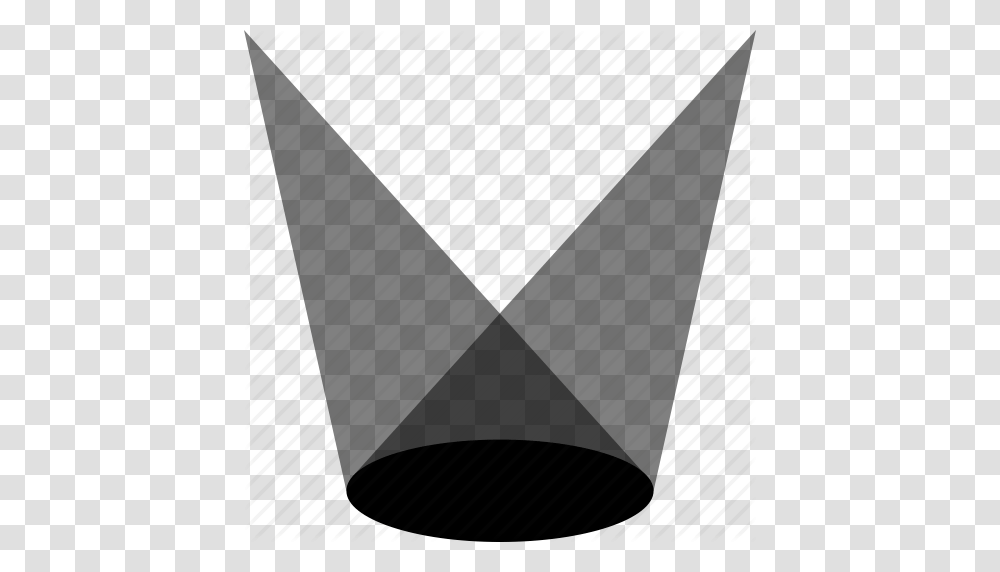 Spotlight Theather Icon, Triangle, Tie, Accessories, Accessory Transparent Png
