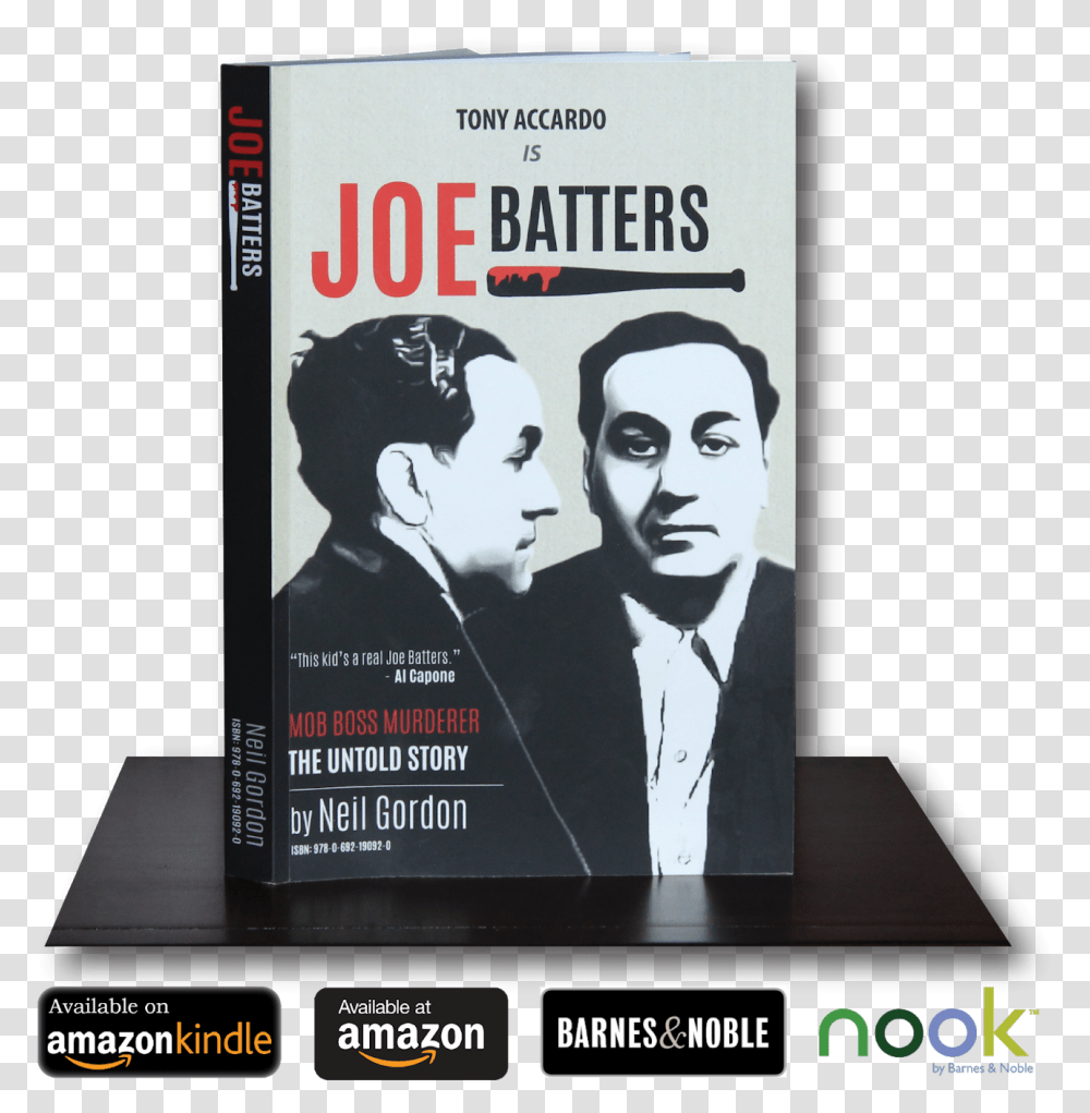 Spotlight Tony Accardo Is Joe Batters By Neil Gordon Barnes And Noble Nook, Person, Human, Text, Advertisement Transparent Png