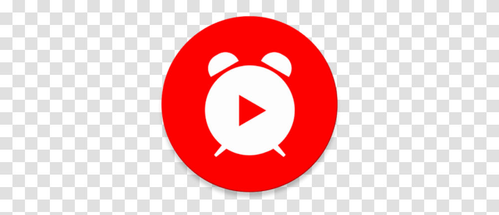 Spoton Alarmforyoutubelogoofficial Android Red Youtube Logo Round, Symbol, Bowl Transparent Png