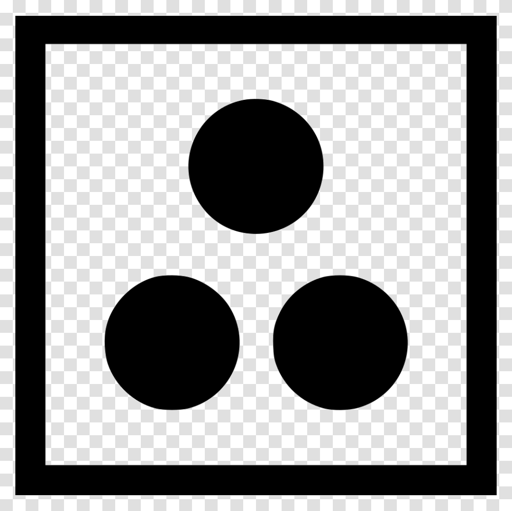 Spots Three Icon Free Download, Domino, Game, Path Transparent Png