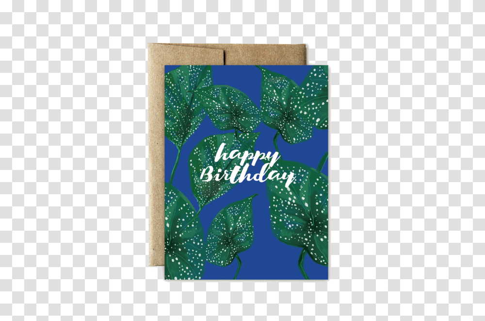 Spotted Leaf Birthday Christmas Card, Poster, Advertisement, Envelope Transparent Png