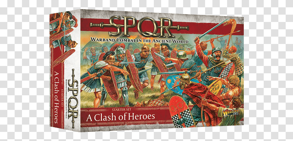 Spqr A Clash Of Heroes Starter Set, Person, Poster, Advertisement, Flyer Transparent Png