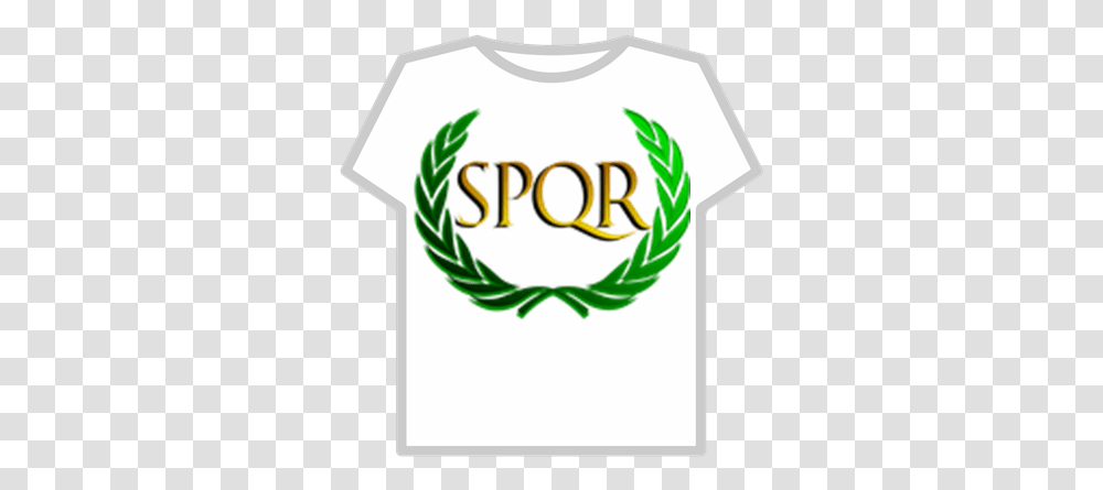 Spqr T Shirt Background Roblox Angry Bird Roblox Shirt, Text, Label, T-Shirt, Clothing Transparent Png