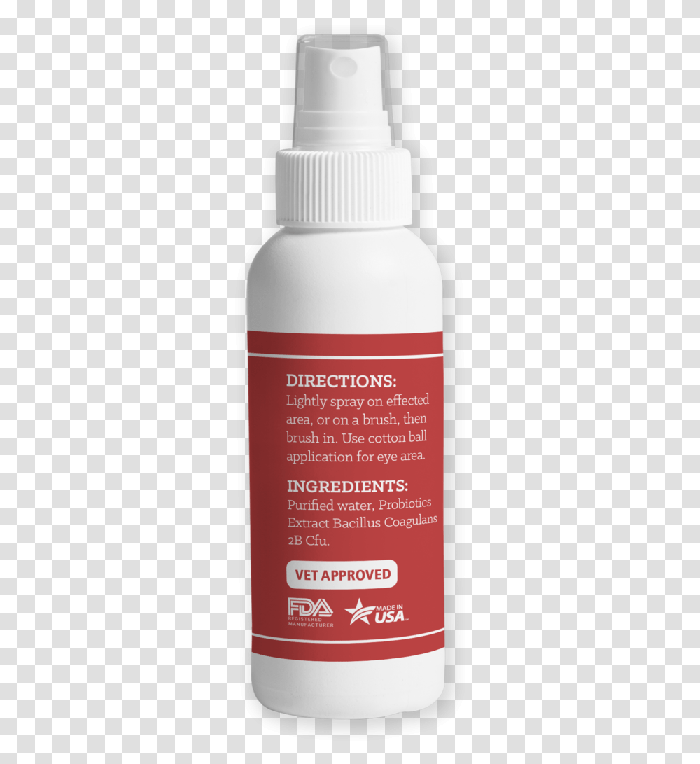 Spray Bottle Hotspot Directions Cosmetics, Milk, Beverage, Label Transparent Png