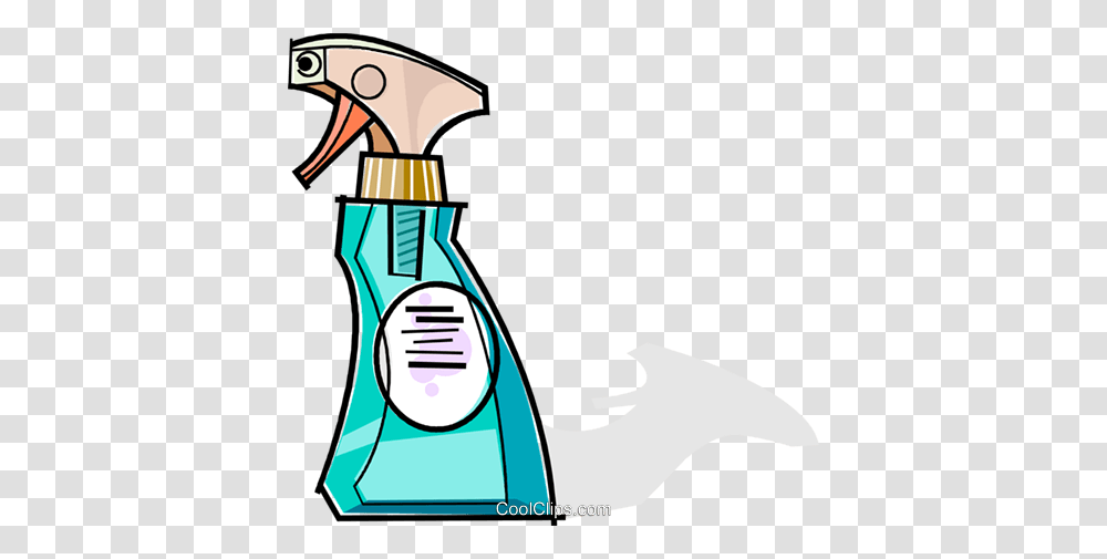 Spray Bottles Royalty Free Vector Clip Art Illustration, Tin, Can, Spray Can, Golf Transparent Png