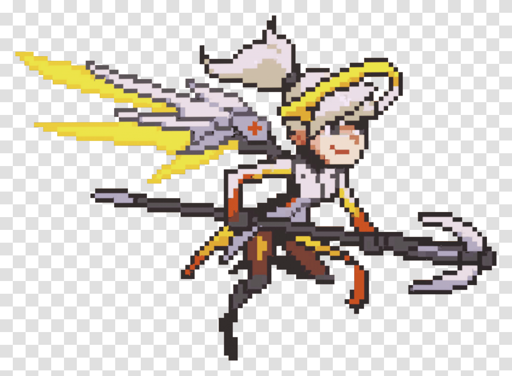 Spray Extraction Project Click Overwatch Mercy Pixel Spray, Toy, Coffee Table Transparent Png