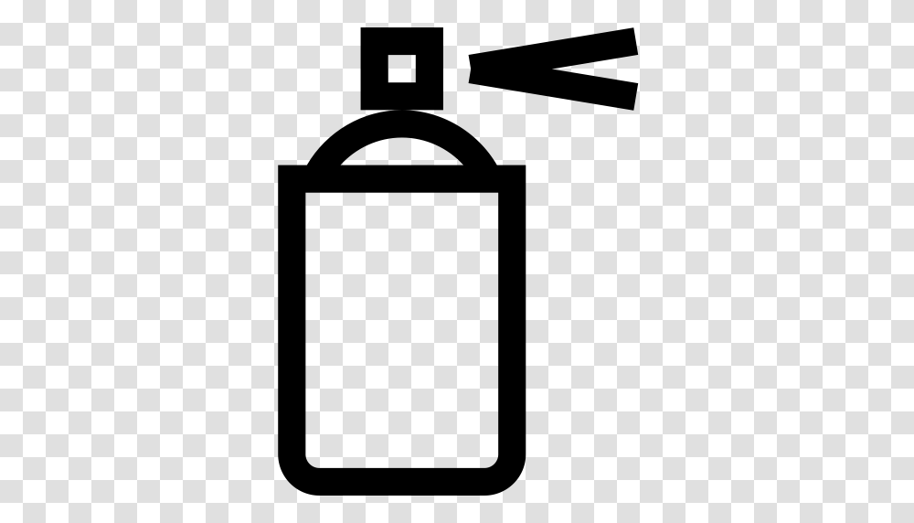 Spray Foggy Spray Spray Can Icon With And Vector Format, Gray, World Of Warcraft Transparent Png