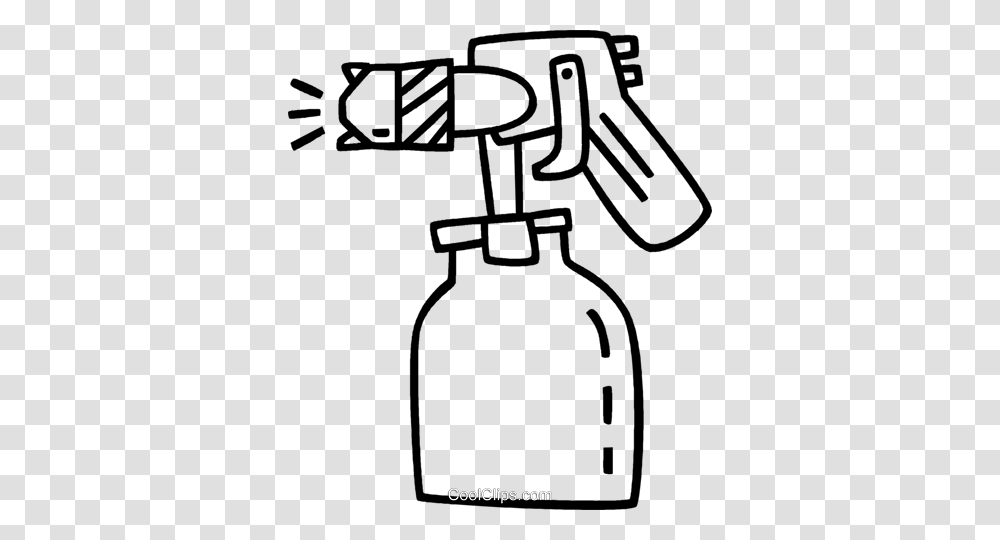 Spray Paint Canister Royalty Free Vector Clip Art Illustration, Weapon, Bomb, Utility Pole, Bottle Transparent Png