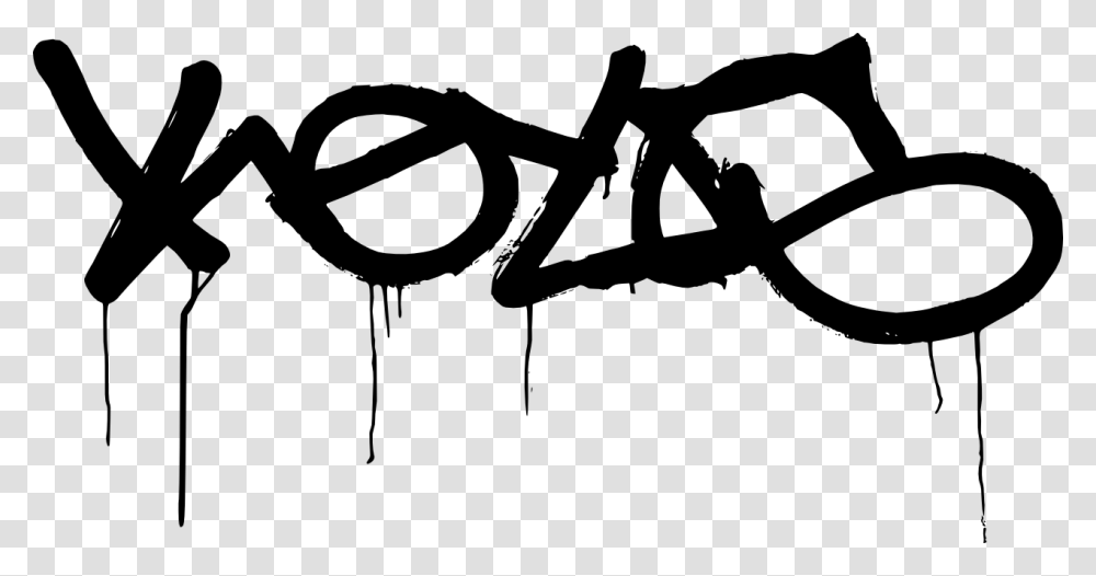 Spray Paint Graffiti, Bow, Barbed Wire, Stencil Transparent Png