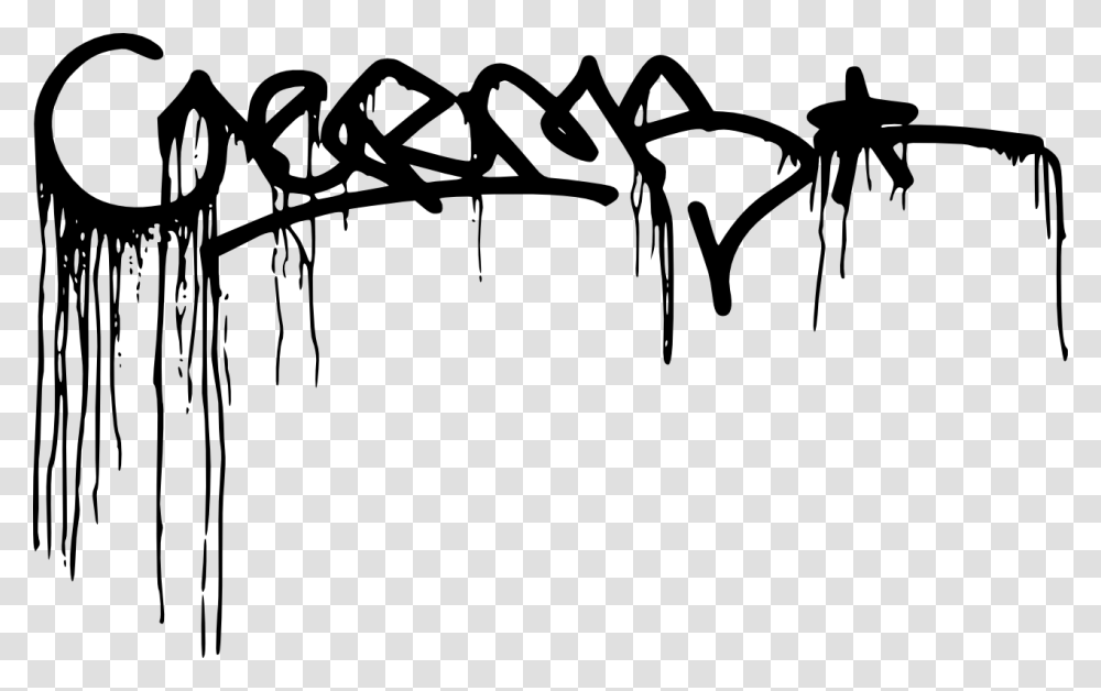 Spray Paint Graffiti, Bow, Handwriting, Calligraphy Transparent Png