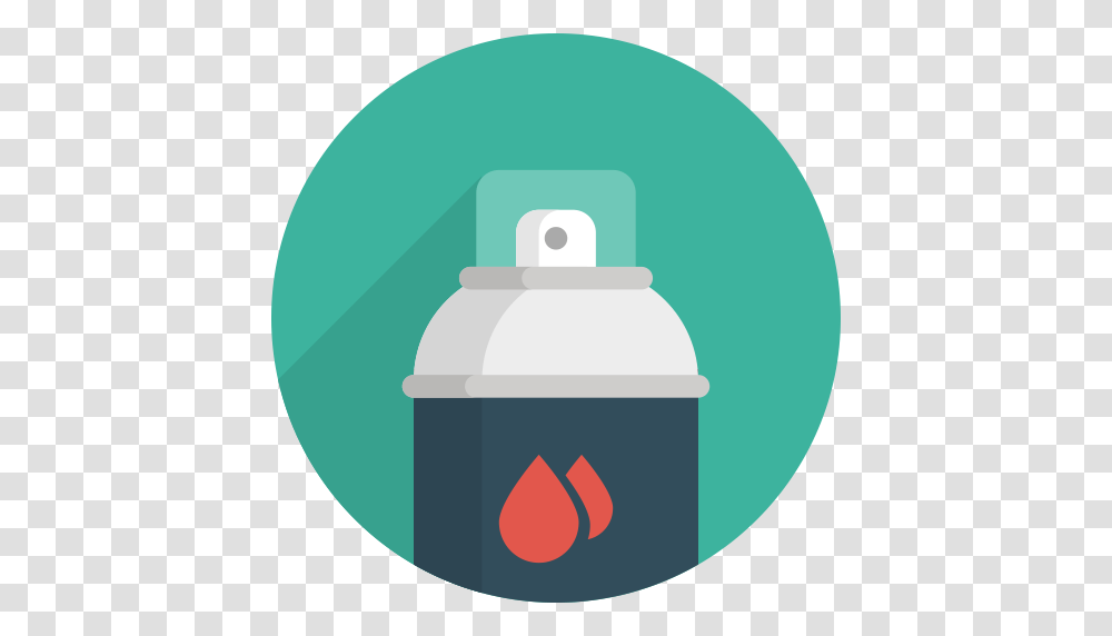 Spray Paint Spray Painting Icon With And Vector Format, Lighting, Snowman, Bottle, Label Transparent Png