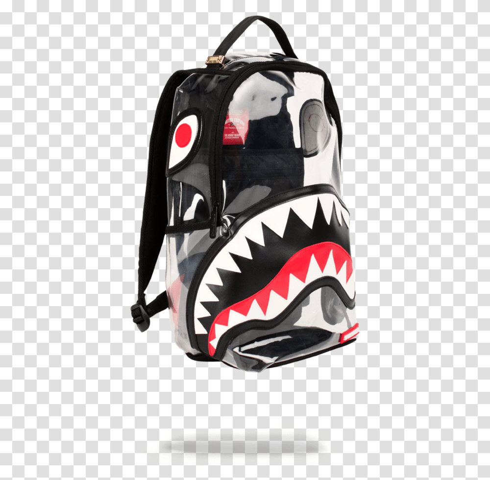 Sprayground 20 Vision Shark Backpack Sprayground Clear Shark Backpack, Sport, Sports, Golf Club, Bag Transparent Png