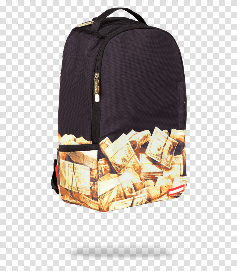 Sprayground Bags With Football Players, Backpack, Money, Dollar, Accessories Transparent Png