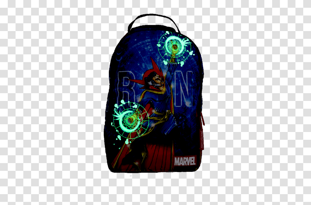 Sprayground Dr Strange Backpack Multi, Electronics, Light Transparent Png