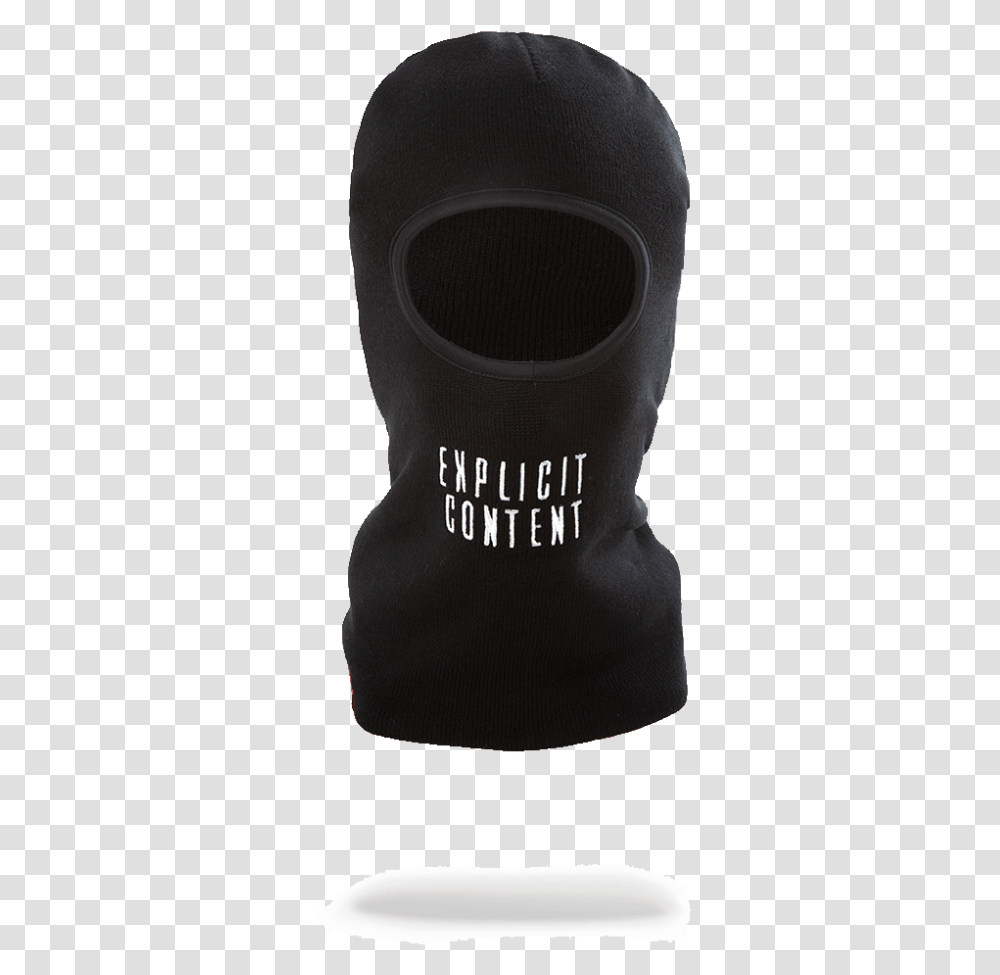 Sprayground Explicit Content Ski Mask Chair, Apparel, Undershirt, Tank Top Transparent Png