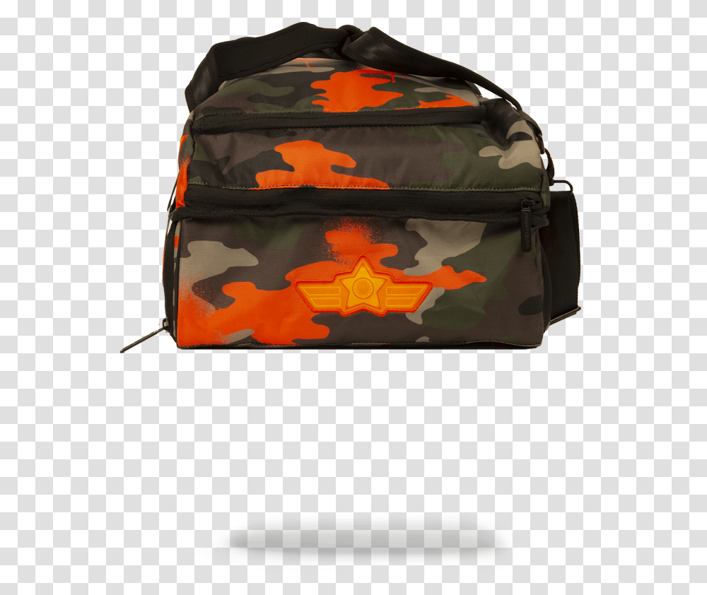 Sprayground Jacquees Army Sneaker Duffle Messenger Bag, Military, Military Uniform, Camouflage, Couch Transparent Png