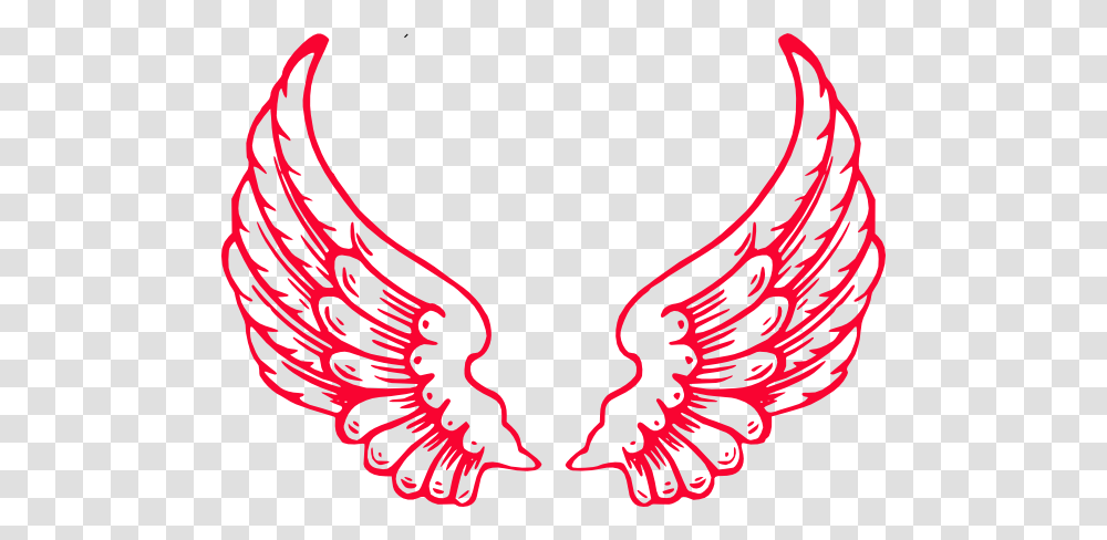 Spread Angel Wings Clip Art, Logo, Trademark, Emblem Transparent Png