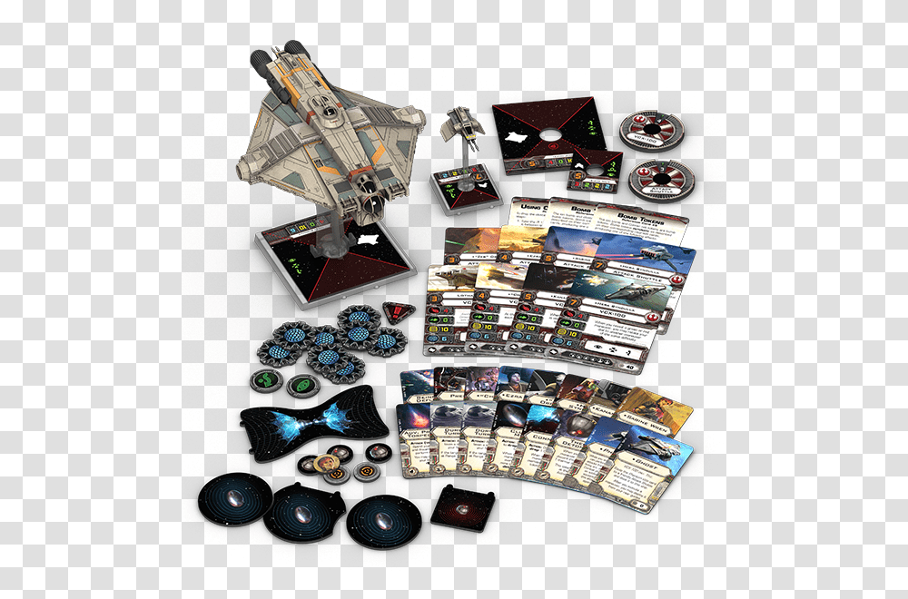 Spread Star Wars X Wing Ghost Card, Poster, Advertisement, Wristwatch, Flyer Transparent Png