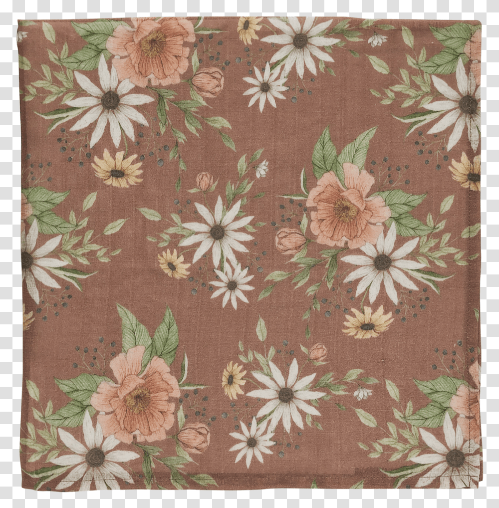 Spring Blossom Swaddle Placemat, Rug, Floral Design, Pattern Transparent Png