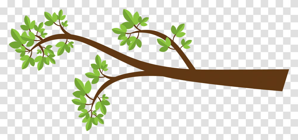 Spring Branch With Pink Flowers And Butterflies Tree Branch Clipart, Leaf, Plant, Animal, Seesaw Transparent Png