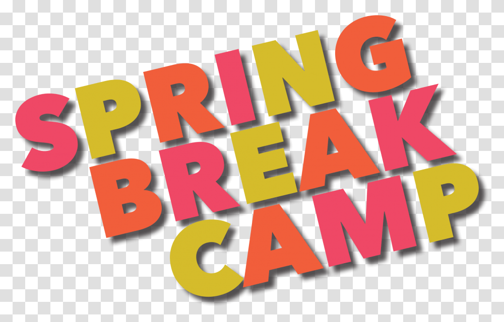 Spring Break Camp Spring Break Camp Clip Art, Alphabet, Word, Brick Transparent Png
