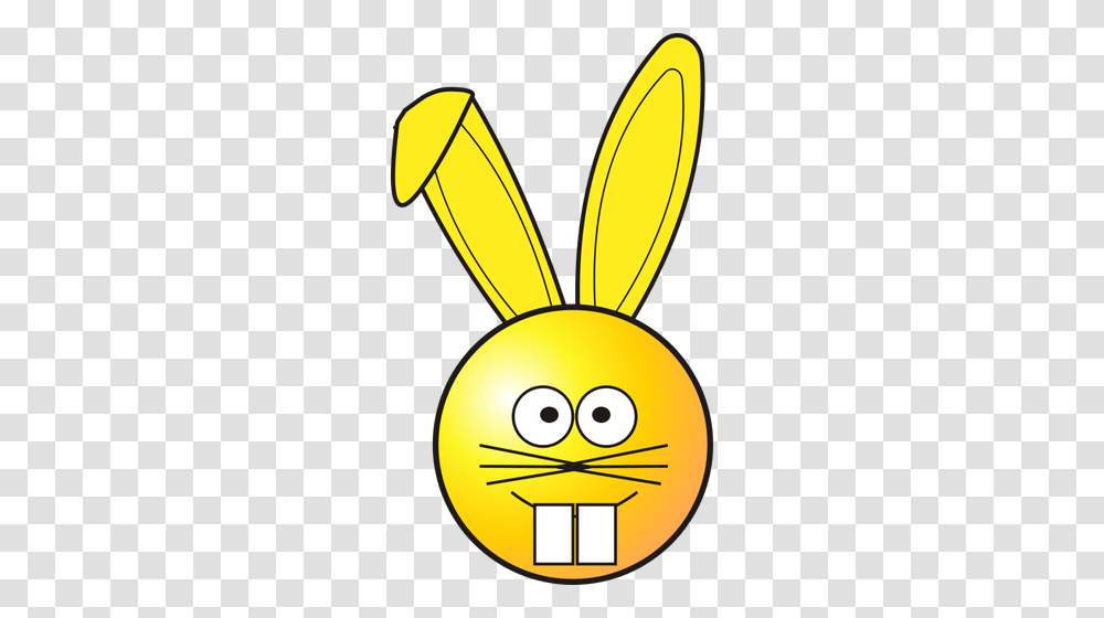 Spring Bunny With Yellow Ears Vector Clip Art, Plant, Food, Fruit, Photography Transparent Png