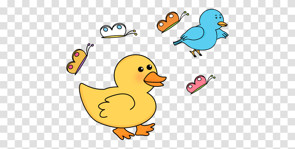 Spring Clip Art, Bird, Animal, Duck Transparent Png