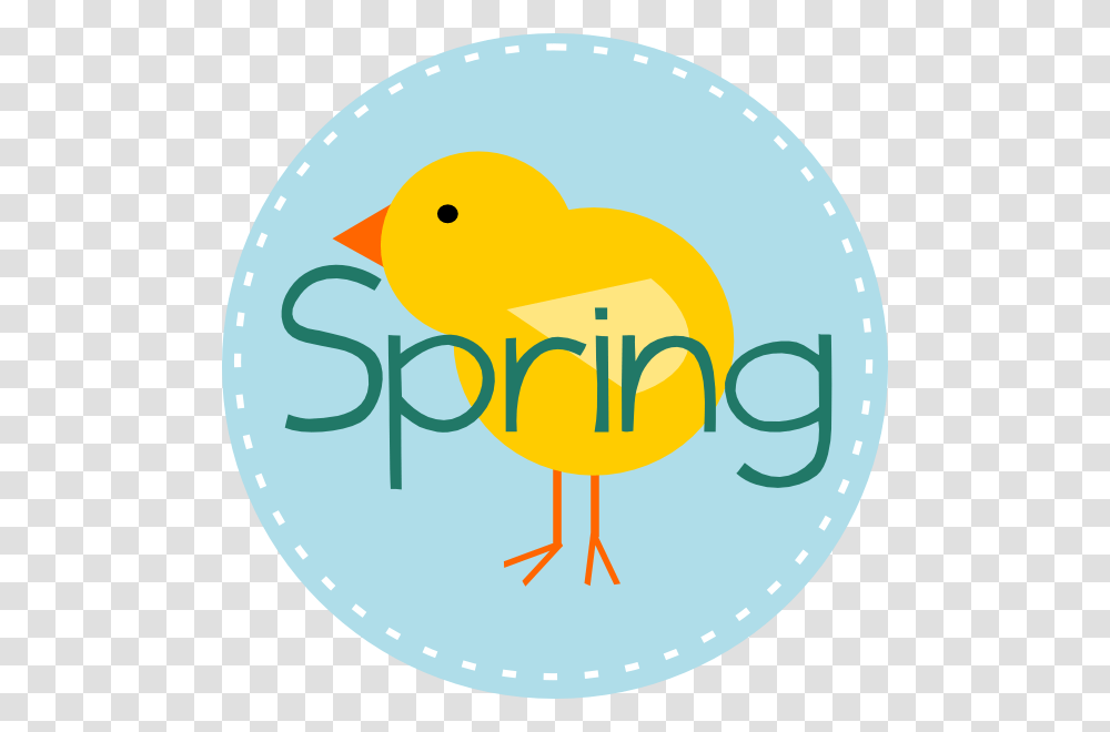 Spring Clip Art March, Canary, Bird, Animal Transparent Png