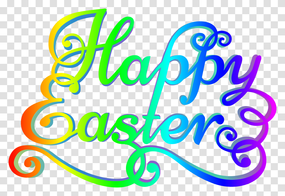 Spring Clipart Happy Easter Clipart, Handwriting, Calligraphy, Alphabet Transparent Png