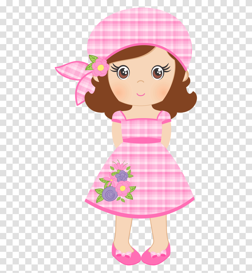 Spring Clipart Shabby Chic Drawing, Doll, Toy, Dress Transparent Png
