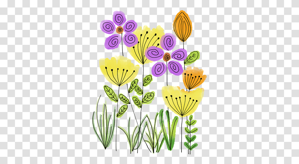Spring Flower Bouquet Tulips Happy Spring Day Messages, Graphics, Art, Floral Design, Pattern Transparent Png