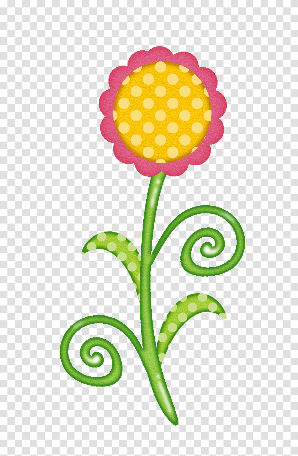 Spring Flower Clip Art Clip Art, Green, Plant, Applique Transparent Png