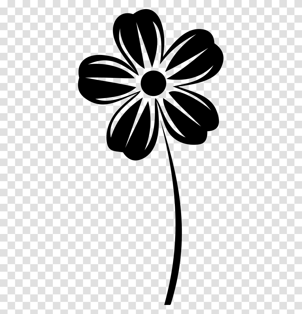 Spring Flower Flower Icon, Stencil, Floral Design, Pattern Transparent Png