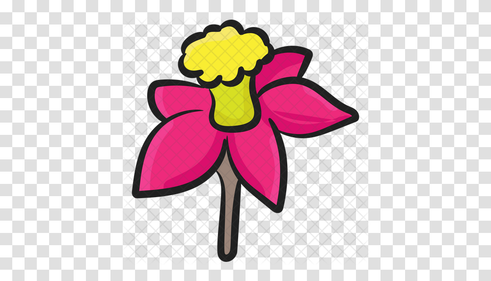 Spring Flower Icon Of Doodle Style North Shore Kitahama, Graphics, Art, Pattern, Sweets Transparent Png