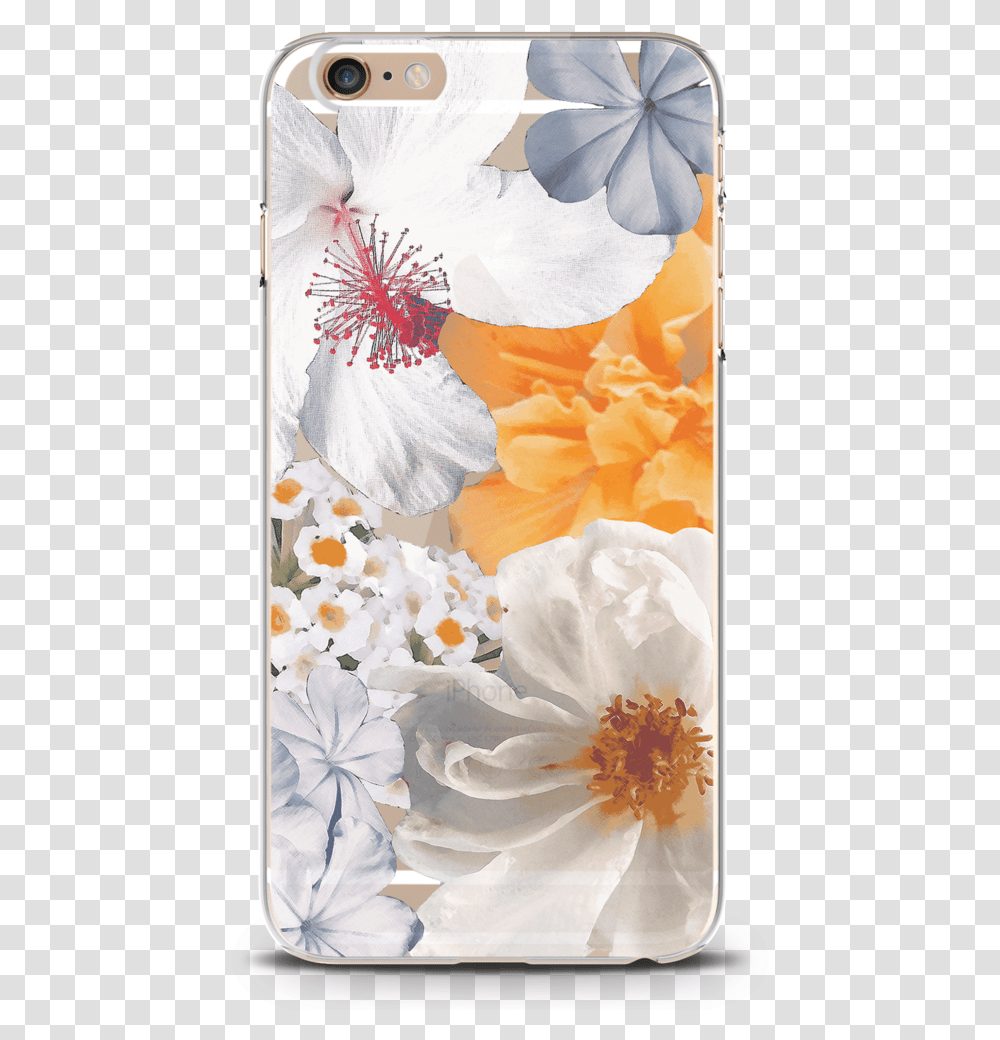 Spring Flowers Clear Case For Iphone 66s Plus Mobile Phone Case, Plant, Paper, Electronics Transparent Png