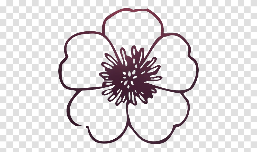Spring Flowers Clip Art Black And White, Dahlia, Plant, Petal, Anther Transparent Png