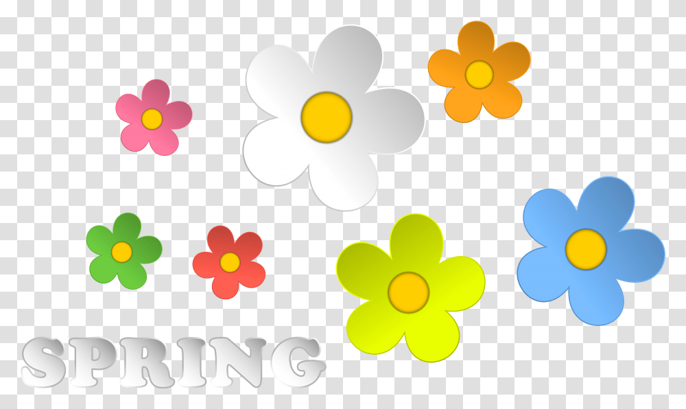 Spring Flowers Clipart, Floral Design, Pattern, Plant Transparent Png