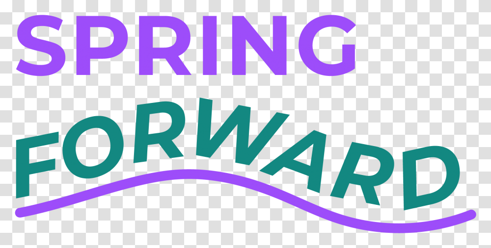 Spring Forward Logo Graphic Design, Word, Alphabet Transparent Png