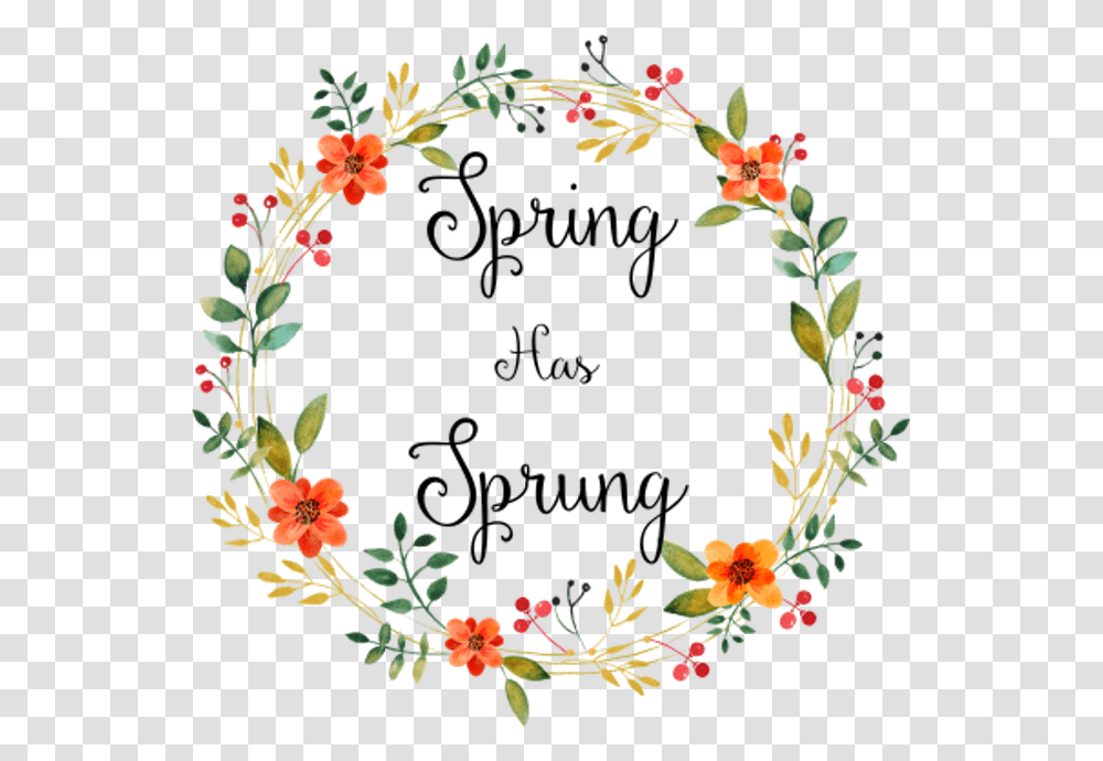 Spring Has Sprung Flowers, Floral Design, Pattern Transparent Png