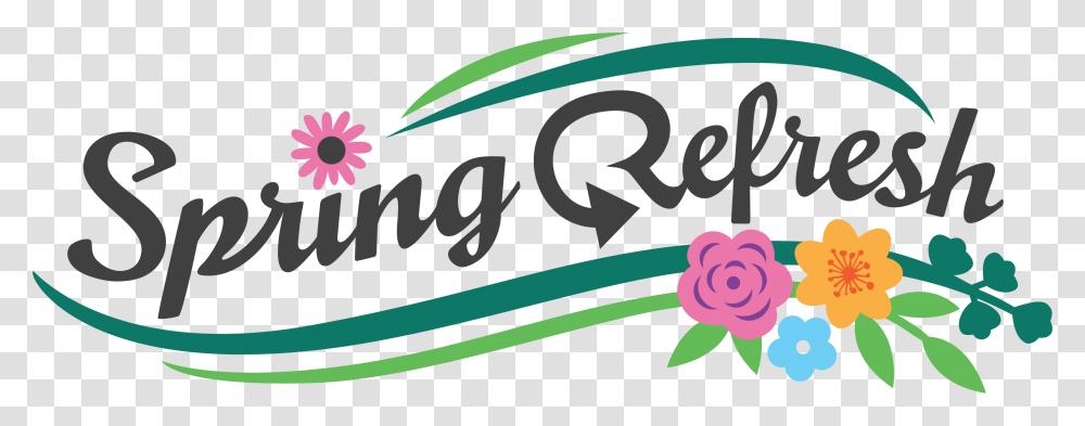 Spring Refresh Logo Rose, Label Transparent Png