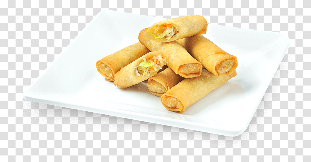 Spring Roll, Dish, Meal, Food, Bread Transparent Png