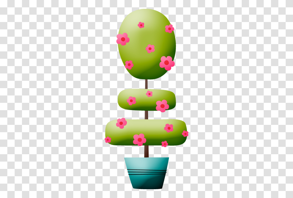 Spring Topiary Tree Clip Art Trees Topiary Trees, Balloon, Plant, Rattle, Nuclear Transparent Png