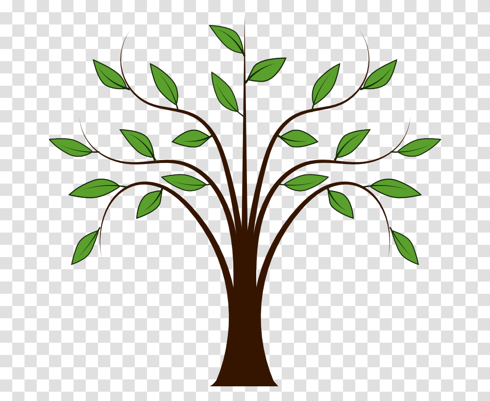 Spring Trees Clipart Trees In Clip Art Art, Plant, Stencil, Tree Trunk, Palm Tree Transparent Png