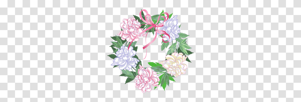 Spring Wreath Clipart, Floral Design, Pattern, Plant Transparent Png