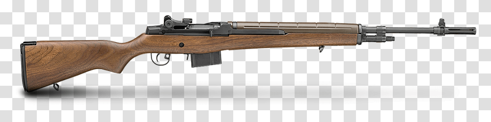 Springfield M1a, Gun, Weapon, Weaponry, Rifle Transparent Png