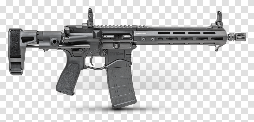 Springfield Saint Edge Pistol, Gun, Weapon, Weaponry, Rifle Transparent Png