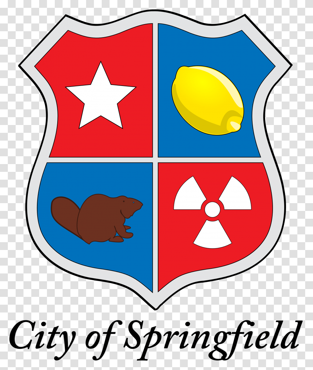 Springfield Simpsons Springfield Emblem, Armor, First Aid, Shield Transparent Png