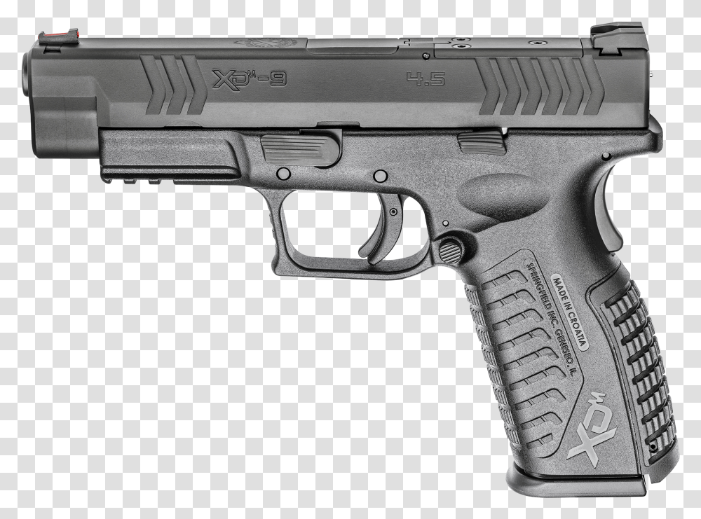 Springfield Xd Download Smith And Wesson Sd9ve Gray, Gun, Weapon, Weaponry, Handgun Transparent Png